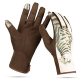 Women,Touchscreen,Casual,Cartoon,Pattern,Gloves,Riding,Cycling