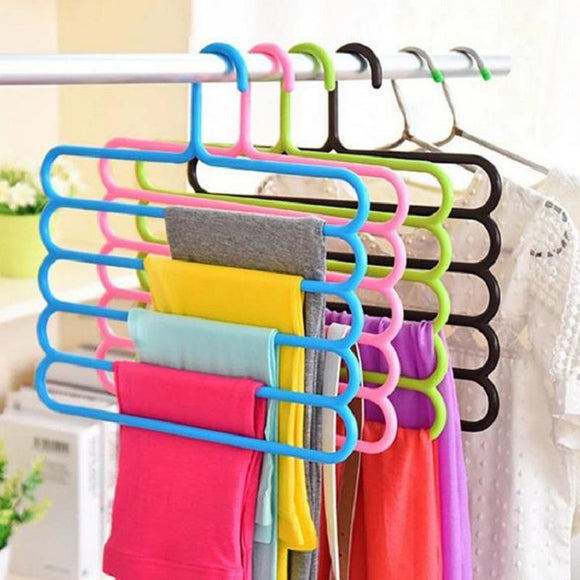Multifunctional,Trousers,Layer,Hanging,Pants,Cloth,Plastic,Hanger