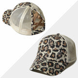 Women,Cotton,Leopard,Breathable,Hallow,Baseball