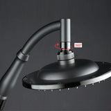 Bathroom,Sprayer,Round,Polished,AdjustableTwo,Rainfall,Shower