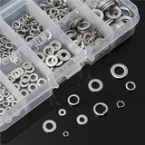 Stainless,Steel,Spring,Washer,Assortment,Plugs,300Pcs