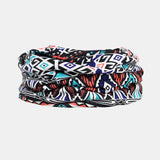 Women,Winter,Cotton,Geometric,Pattern,Flower,Printing,Beanie,Gaiter,Shield