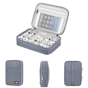 Travel,Digital,Storage,Multifunction,Portable,Charger,Earphone,Organizer