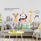 Miico,XC9044,Animal,Sticker,Sticker,Children's,Bedroom,Decoration,Sticker,Stickers