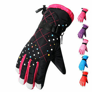 Female,Outdoor,Gloves,Waterproof,Windproof,Winter,Thick,Motorcycle,Gloves