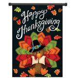 30x45cm,Thanksgiving,Polyester,Turkey,Welcome,Garden,Holiday,Decoration