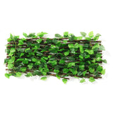 Retractable,Artificial,Fence,Hedge,Grass,Flower,Panel,Garden,Decor
