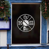 Epidemic,Prevention,Window,Background,Washing,Hands,Healthcare,Sticker,Floor,Decor