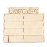 Wooden,Ramadan,Advent,Calendar,House,Drawer,Stand,Decorations