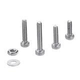 Suleve,M2SH1,240Pcs,Socket,Screw,Stainless,Steel,Washer,Assortment