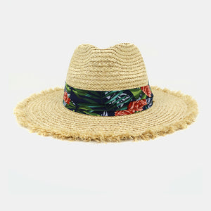 Women,Sunscreen,Travel,Beach,Visor,Natural,Raffia,Straw