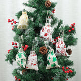 50Pcs,Styles,Christmas,Candy,Pouches,Drawstring,Wedding,Party