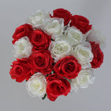 Bouquet,Artificial,Roses,Flowers,Bridal,Wedding,Decor,Supplies