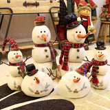 Christmas,Linen,Snowman,Dolls,Ornament,Table,Decoration,Christmas,Gifts