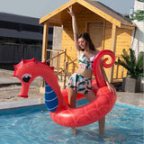 Large,Seahorse,Inflatable,Hippocampus,Giant,Swimming,Floats,Water,Camping,Beach,Water,Sport,Lounge,Travel