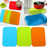 Kitchen,Silicone,Placemat,Insulated,Resistant,Table