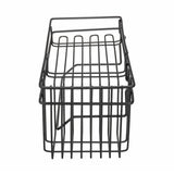 Hanging,Storage,Stand,Kitchen,Mounted,Black,Baskets