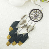 Woven,Natural,Feathers,Dreamcatcher,American,Custom,Gifts,Hanging,Decor,Ornament