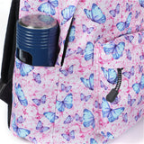 RUNNING,TIGER,Outdoor,Butterfly,Printed,Students,Large,Capacity,Backpack,Schoolbag,Women