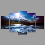 Cascade,River,Painting,Picture,Decoration,Without,Frame,Including,Installa