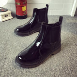 Women's,Rubber,Ankle,Boots,Round,Waterproof,Rainboots,Summer,Martin,Boots,Camping,Walking,Hiking
