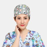 Cartoon,Print,Surgical,Scrub