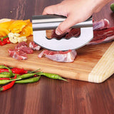 Stainless,Steel,Salad,Chopper,Vegetable,Cheese,Cutter