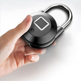 Smart,Fingerprint,Padlock,Charging,Keyless,Theft,Travel,Luggage,Drawer,Safety,Escape,Second,Unlock,Waterproof