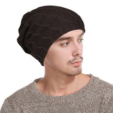 Winter,Cotton,Knitted,Beanie,Causal,Thickening,Windproof,Outdoor,Stretchable