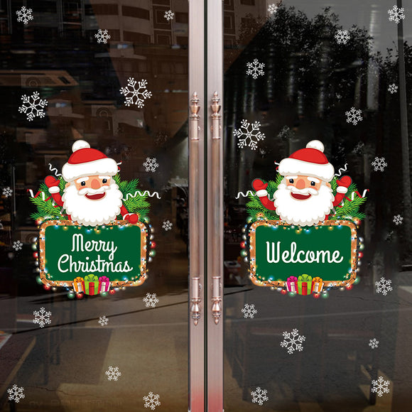 Miico,XH7245,Christmas,Sticker,Decoration,Sticker,Window,Sticker,Decorative,Stickers