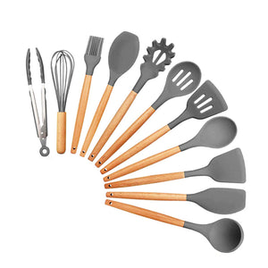 11Pcs,Edible,Silicone,Kitchen,Utensils,Cooking,Spatula,Gadget