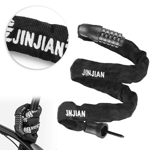 JINJIAN,Thicken,Theft,Locks,Multifunction,Install,Keyless,Password,Bicycle,Portable,Safety,Accessories