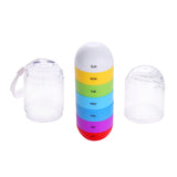 Weekly,Travel,Portable,Storage,Container