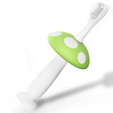 Mushroom,Shape,Infant,Silicone,Finger,Toothbrush,Teeth,Massager,Brush