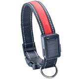 Smart,Solar,Power,Charging,Electronic,Flashing,Light,Nylon,Collar,Different