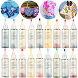 18Pcs,Tulip,Vibrant,Fabric,Textile,Permanent,Paint,Colors,Pigment