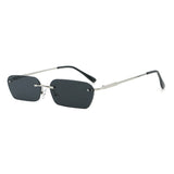 Unisex,Vogue,Vintage,Metal,Marine,Frameless,Sunglasses,Outdoor,Travel,Beach,Sunglasses