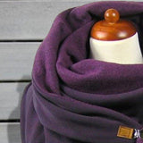 Women,Cotton,Thick,Winter,Outdoor,Casual,Solid,Color,Scarf,Shawl