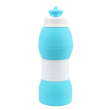 IPRee,600ML,Silicone,Folding,Portable,Retractable,Telescopic,Water,Bottle,Outdoor,Travel,Sports
