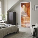 Stone,Stair,Fridge,Sticker,Decal,Adhesive,Mural,Office,Decor