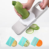 Multifunctional,Stainless,Steel,Cutter,Slicer,Vegetable,Cutter,Three,Replaceable,Blades