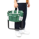 12.2x15.4x13.4inch,Folding,Kneeler,Oxford,Cloth,Camping,Chair,Fishing,Detachable,Storage,Organizer,Garden