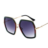 Men's,Woman's,Multicolor,Square,Frame,Sunglasses,Metal,Frame,Sunglasses