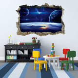 MIICO,Creative,Universe,Planet,Broken,Removable,Decorative,Decor,Sticker