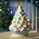 Ceramic,Christmas,Multicolored,Lights,Tabletop,Halloween,Decorations