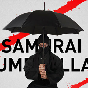 KCASA,Creative,Handle,Large,Windproof,Samurai,Umbrella,Japanese,Straight,Umbrella,Manual