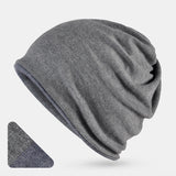 Unisex,Fashion,Cotton,Blend,Slouch,Beanie,Color,Elastic,Stretchable,Outdoor,wearable,SKiing