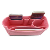 Insert,Organizer,Handbag,Holder,Multi,Pocket,Purse,Cosmetic,Zipper