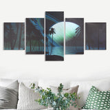 Modern,Landscape,Paintings,Canvas,Print,Picture,Decor