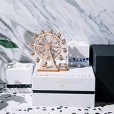 Woodcraft,Construction,Ferris,Wheel,Wooden,Model,Jigsaw,Puzzle,Adults
